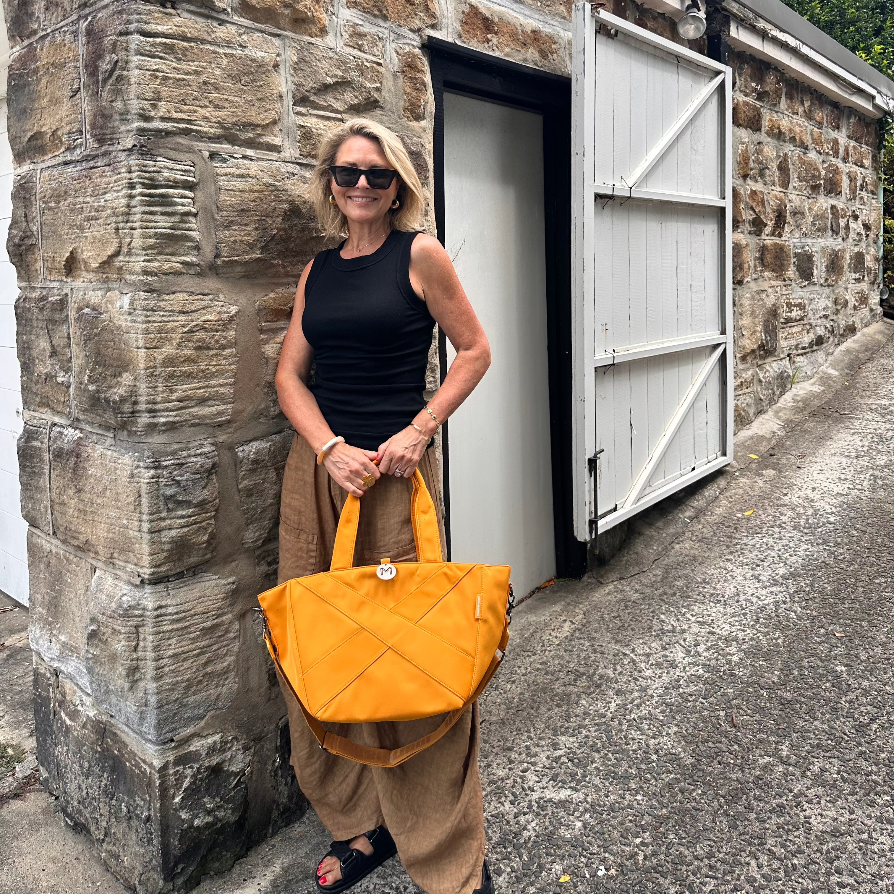 Cove Urban Traveller Tote - Tangerine Trouble