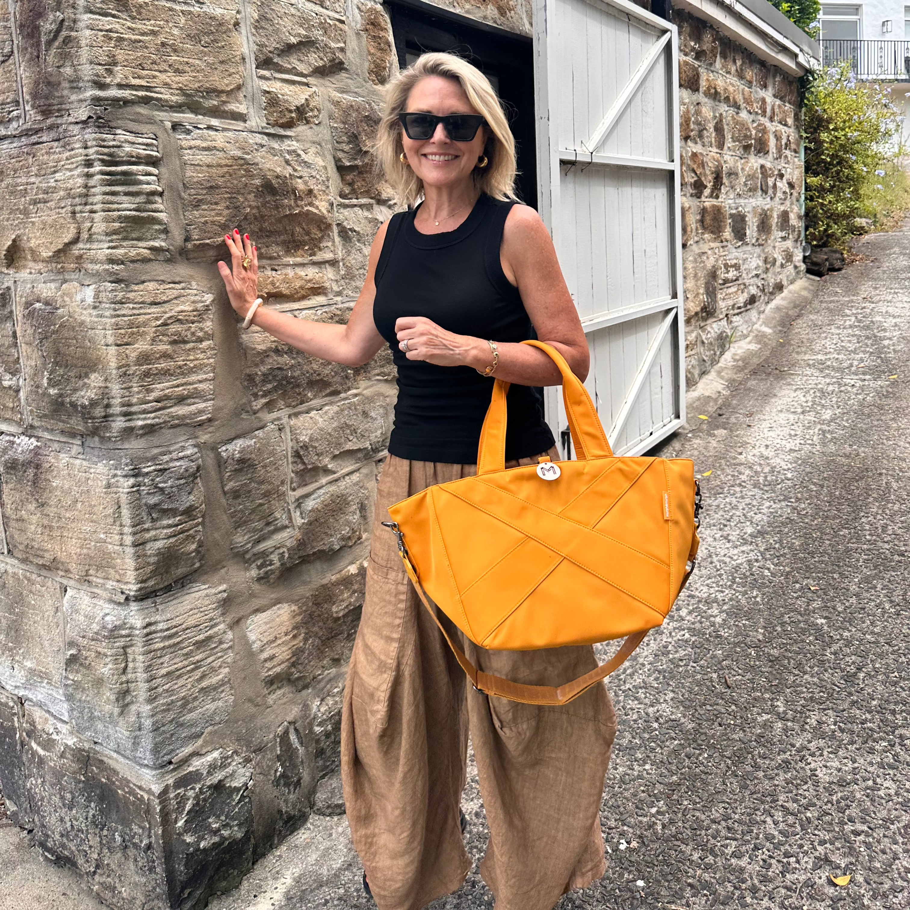 Cove Urban Traveller Tote - Tangerine Trouble